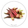 Red Okra seeds for kitchen gardeners