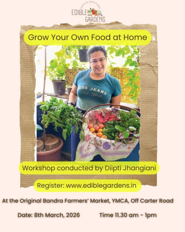 Gardening Workshop in Mumbai on Women's Day 8th March